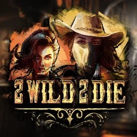2 Wild 2 Die casino game by Hacksaw Gaming – featured logo at Wild Robin Casino