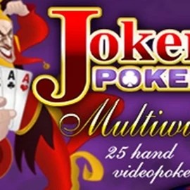 Official Table Games logo: 25H Joker Poker (Espresso) by Espresso Games at Wild Robin Casino
