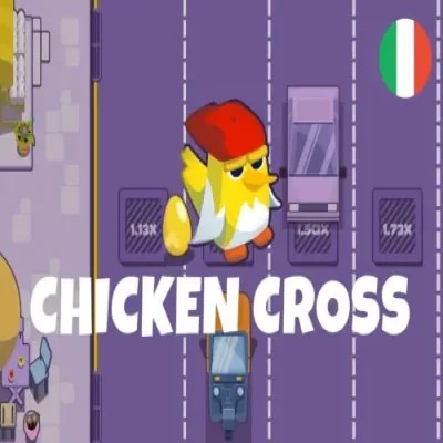 Chicken Cross logo – Casino Games by Upgaming at Wild Robin Casino