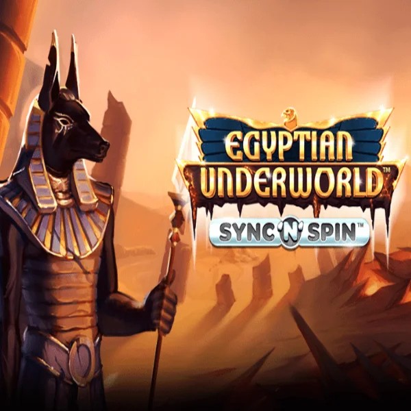 Egyptian Underworld logo by Greentube Wild Robin Casino