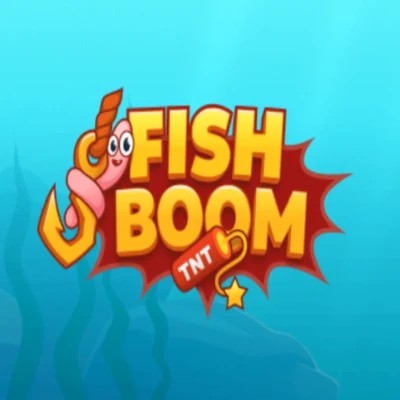 Fish Boom logo by InOut at Wild Robin Casino