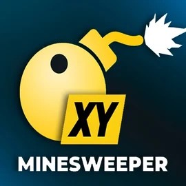 Minesweeper XY slot logo by BGAMING at Wild Robin Casino
