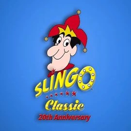 Try Slingo Classic 20th Anniversary slot by Slingo on wildrobins.eu – logo image