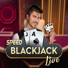 Speed Blackjack logo – Live Casino by Pragmatic Play at Wild Robin Casino