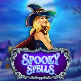 Spooky Spells slot visual from Novomatic available on wildrobins.eu